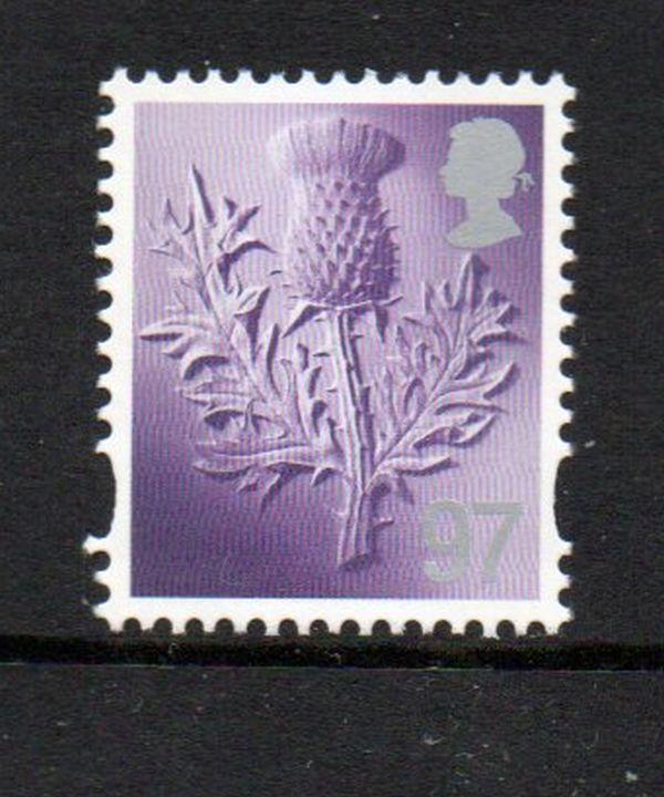 Great Britain Scotland Sc 43 2014 97p thistle stamp mint NH