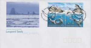 2001 AAT WWF Aust Antarctic Leopard Seals 4 (Scott L118) 