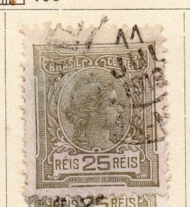 Brazil 1918 Early Issue Fine Used 25r. NW-16723