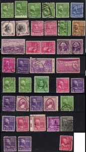 USA - 1920s-40s mix #3 - best centering