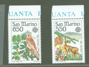 San Marino #1107-1108  Single (Complete Set) (Europa)