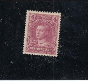 NEWFOUNDLAND  #148 VF-MH  4cts  PRINCE OF WALES / LILAC ROSE