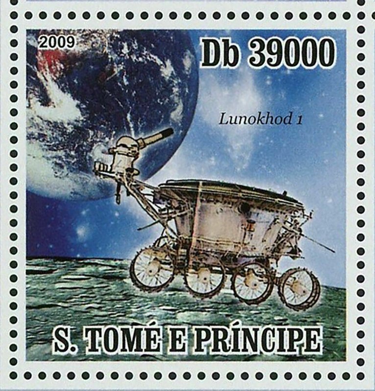 Space LRO and LCROSS Launch on Lunar Journey 2009 S/S MNH #4135-4138