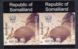 Somaliland 1997 Aardvark 500 SL (from Animal def set) unm...