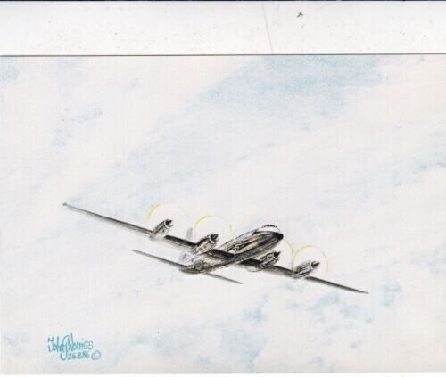Bristol Britannia CMK1 Postcard 1986 First Day of Sale special cancel VGC