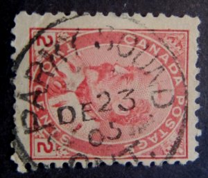 Canada #90 CDS Cancel Parry Sound, ON {ebhs131}