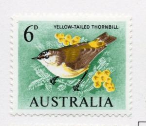 Australia 1964-65 Early Issue Fine Mint Hinged 6d. 198302
