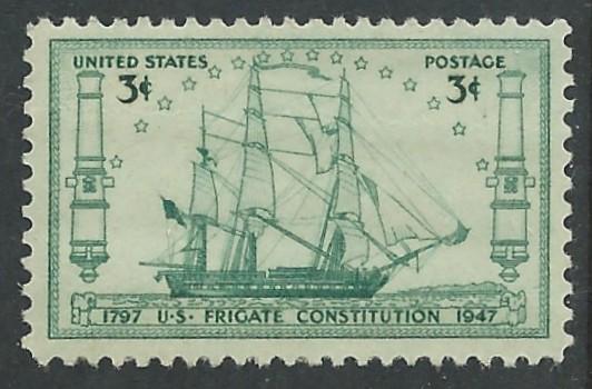 USA # 951  Frigate Constitution      (1) Unused VLH