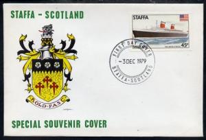 Staffa 1979 Liners & Flags - The United States 45p pe...