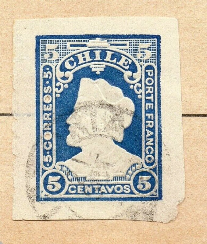 Chile 1900 Early Issue Fine Used 5c. NW-09278