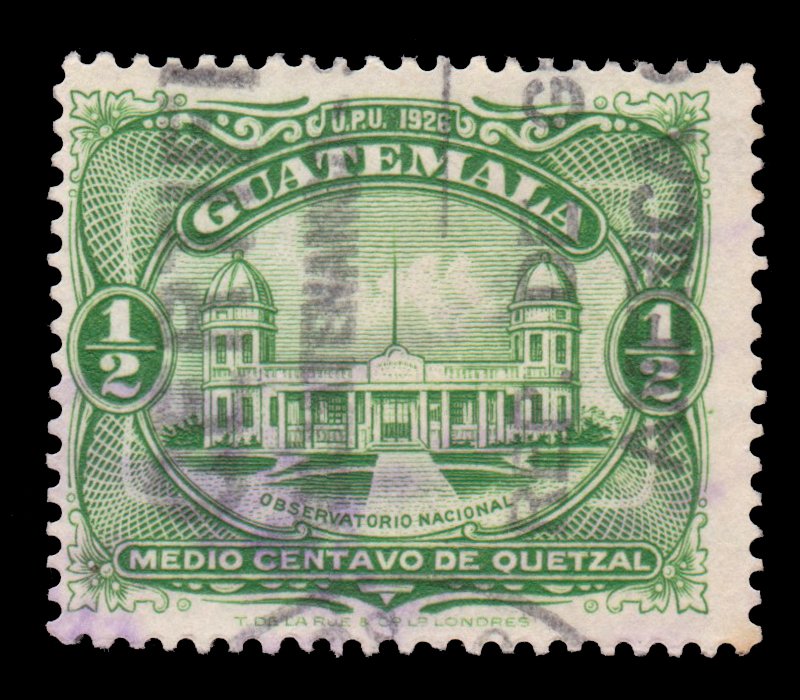 GUATEMALA STAMP 1929 SCOTT # 233. USED. # 2