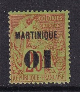 Martinique   #5  MH  1888