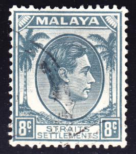 Malaya Straits Settlements Scott 243   F+  used.