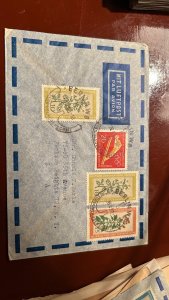 commercial airmail cover (Luftpostbrief)