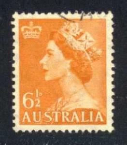 Australia #258B Queen Elizabeth II, used (0.75)