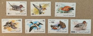 Yemen 1990 Ducks, MNH. Scott 533-539, CV $6.55. Mi 6-12