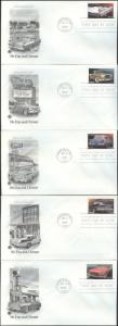 #4353-57 Fins and Chrome PCS FDC Set