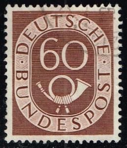 Germany #682 Numeral and Post Horn; Used (0.65)