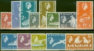 South Georgia 1963 Set of 13 to 5s SG1-13 V.F VLMM