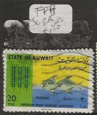 KUWAIT SG305  FISH  FFH  20F     VFU    P07008H