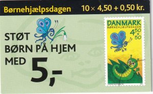 Denmark #B89 Complete Booklet  CV $17.50 (Z6304)