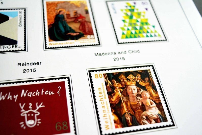 COLOR PRINTED AUSTRIA 2011-2020 STAMP ALBUM PAGES (101 illustrated pages)