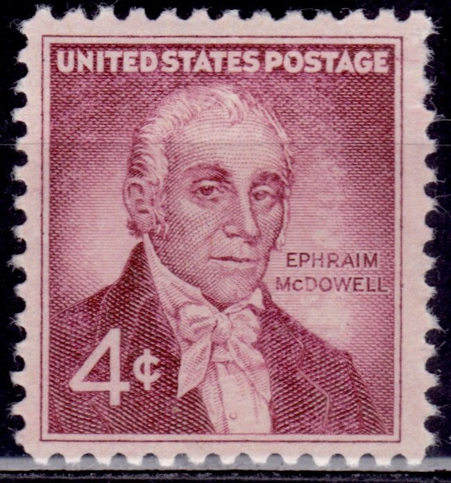United States, 1959, Dr. Ephraim McDowell, 4c, sc#1138, MNH