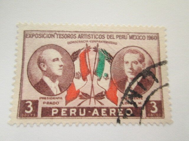Peru #C180 used  2025 SCV = $0.55