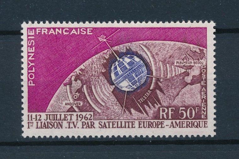 [96942] French Polynesia 1962 Space Travel Weltraum Telstar  MNH