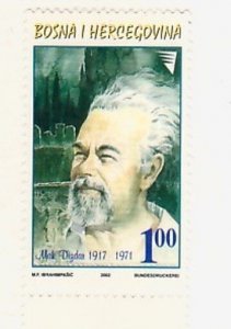 Bosnia & Herzegovina (Muslim Adm) Sc 428 NH ISSUE of 2002 - writer Dizdar