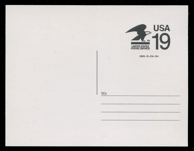 USA Scott # CVUX2, UPSS # PB2, MINT, Never Hinged, F-Vf or Better