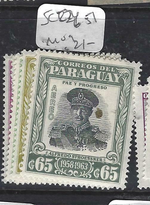 PARAGUAY  (P2505B) SC C246-51   MOG