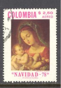 Colombia Sc # C671 used (DT)
