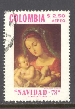 Colombia Sc # C671 used (DT)