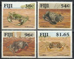 Fiji Stamp 645-648  - Land crabs