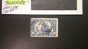 Canada 1929 Bluenose USED Fine. Scott# 158 Medium Cancel