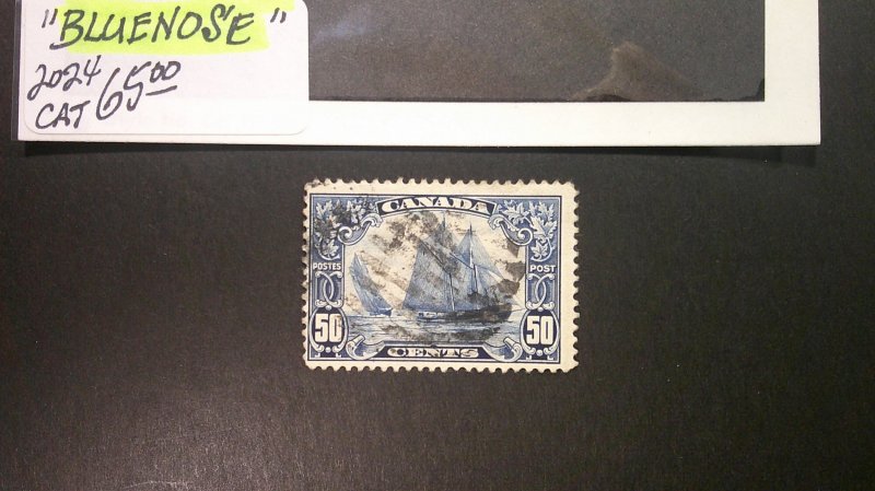 Canada 1929 Bluenose USED Fine. Scott# 158 Medium Cancel