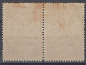 ZAYIX Cilicia Turkey 99d MH Pair 3 1/2pi on 5pa Inverted Overprint 092422S146