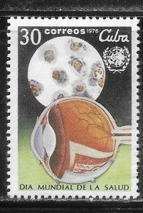 Cuba 2048 1976 World Health Day single MNH