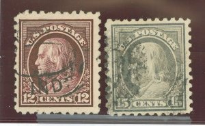 United States #435/437 Used Multiple