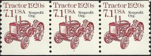 P.N.C. #1 # 2127a MINT NEVER HINGED PRE-CANS. TRACTOR
