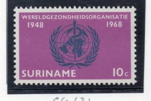 Suriname 1968 Early Issue Fine Mint Hinged 10c. 168783