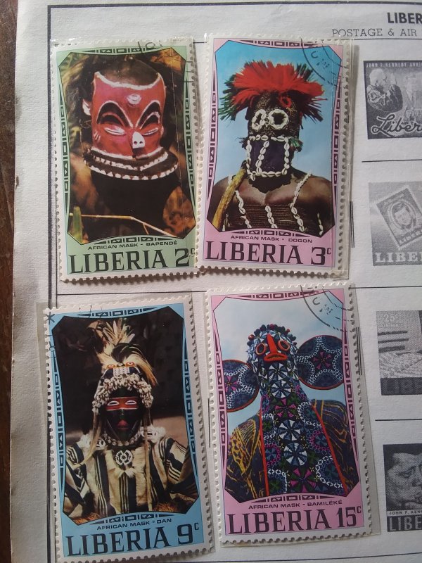 Beautiful Liberian stamps!