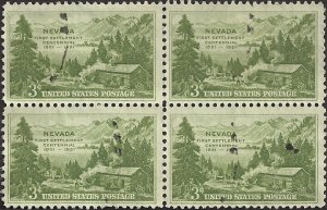 # 999 USED BLOCK NEVADA CENTENNIAL