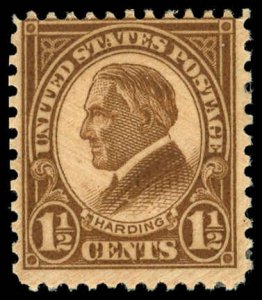 US Sc 633 MH - 1927 1½¢ - Harding