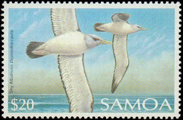 Samoa #725-740, Complete Set(16), 1988-1989, Birds, Never Hinged