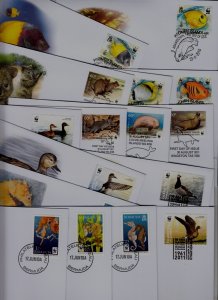 Worldwide 32 FDC WWF-10/11/Animals