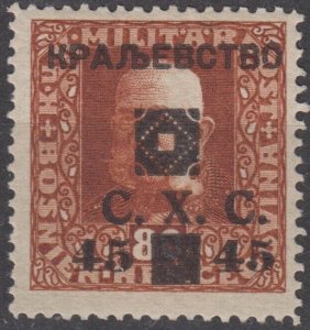 Yugoslavia Scott #1L32 1919 MH - Provisional Bosnia overprint issue