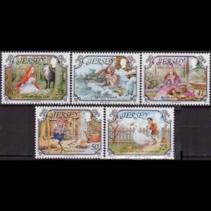 JERSEY 2005 - Scott# 1156-60 Grimm Tales Set of 5 NH