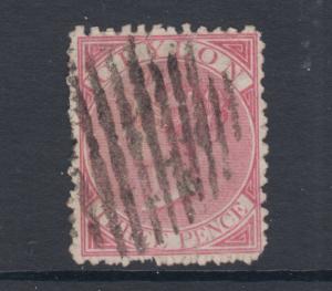 Ceylon SG 60, Sc 59, used. 1866 3p rose QV, Perf 12½, wmkd Crown & CC, sound